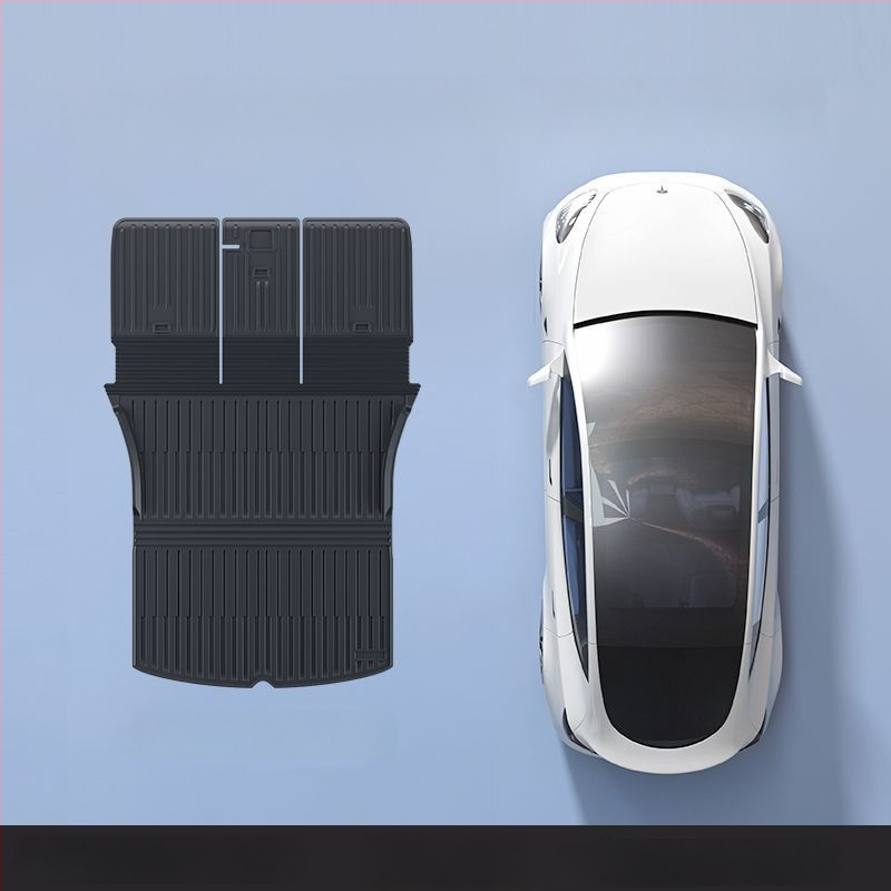 Set TPE prostirke za prtljažnik za Tesla Model 3 Y verziju, potpuno pokrivanje, jastuk za stražnji naslon, prednji i stražnji prostirci prtljažnika