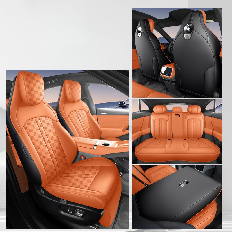 Komplet kožna navlaka za automobilna sjedala za Xiaomi Yu7, univerzalna za sve sezone