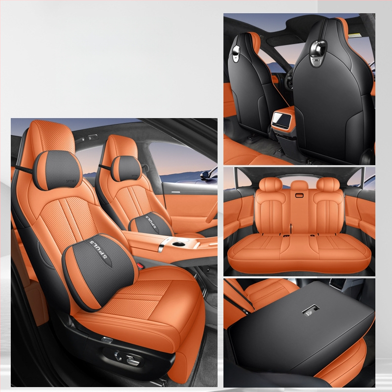 Komplet kožna navlaka za automobilna sjedala za Xiaomi Yu7, univerzalna za sve sezone