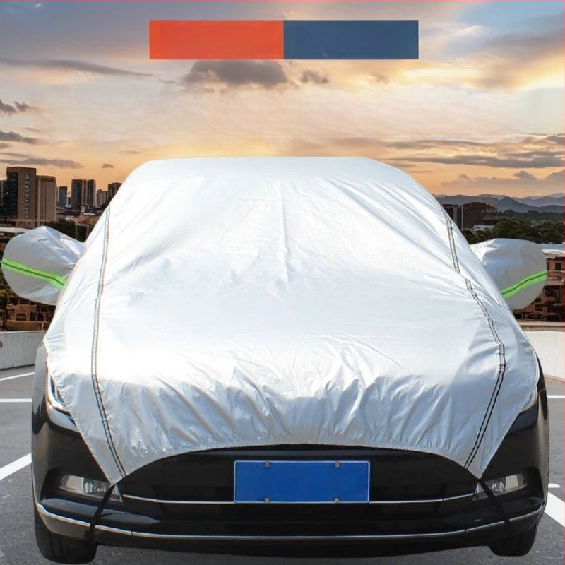 Univerzalni auto pokrov od Oxford platna – debeli štit za sunce za prednje staklo, toplinska izolacija i zaštita od smrzavanja, polukrov