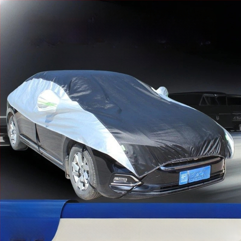Univerzalni auto pokrov od Oxford platna – debeli štit za sunce za prednje staklo, toplinska izolacija i zaštita od smrzavanja, polukrov