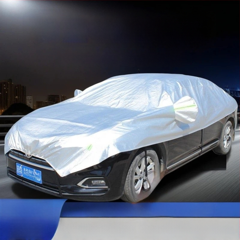 Univerzalni auto pokrov od Oxford platna – debeli štit za sunce za prednje staklo, toplinska izolacija i zaštita od smrzavanja, polukrov