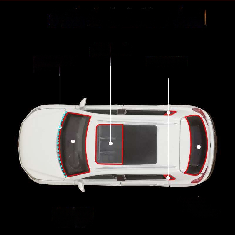 Brtvna traka za automobilski sunroof i prozore – vodootporna, zvučna izolacija, otporna na prašinu