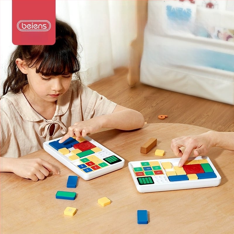 Magnetska učna puzzle igra za djecu — glazbena funkcija, plastična konstrukcija, napajanje baterijama, razvoj vida i intelekta, uzrast 7–14 godina