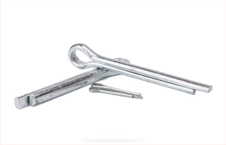 4 mm-es galvanizált cotter pin GB91, szénacél Q235
