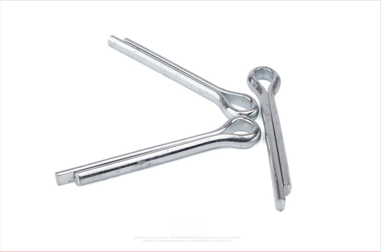 4 mm-es galvanizált cotter pin GB91, szénacél Q235