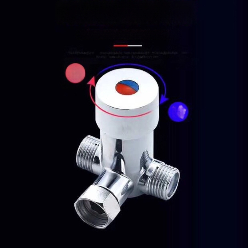 Senzorski faucet s miješanjem tople i hladne vode, tuš ventil s termostatom, dvostruki prekidač, izdržljiv