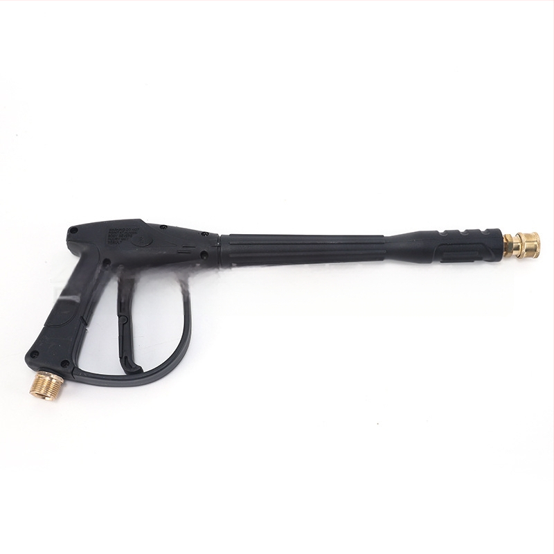 Pistol visoki tlak za kućnu uporabu, aluminijsko jezgro ventila, 1/4 brzo spoj, prijenosni dugi pištolj za pranje automobila