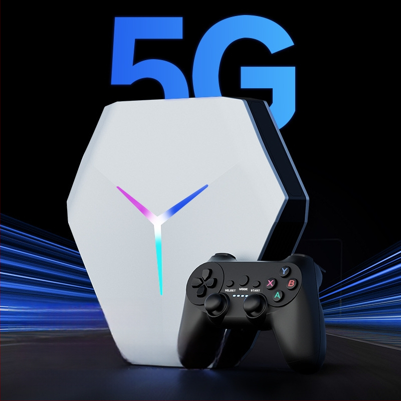 X10 Konzola za kućne TV igre s dvostrukim sustavom i Set-Top kutijom, 5G cloud PC, PSP 4K HD kutija za esport