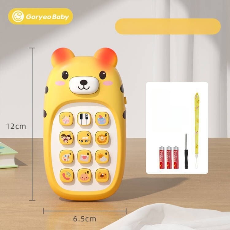 Crtić-telefon za bebe, dvojezično učenje, žvačkanje, višenamjenski glazbeni telefon, edukativna igračka