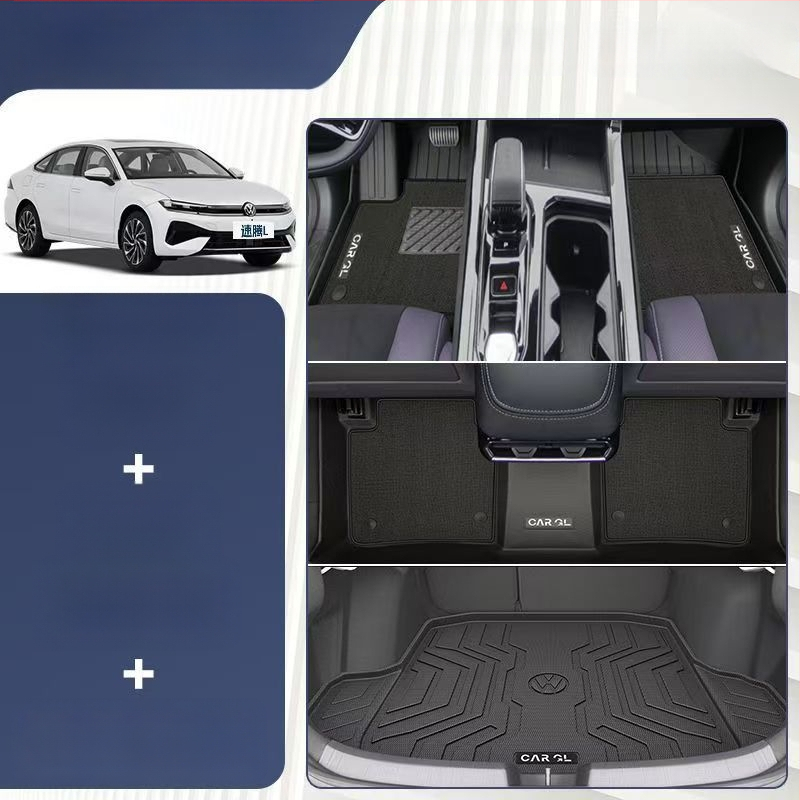 TPE kompletno pokrivene automobilske prostirke za VW Sagitar L, modeli 2012–2026