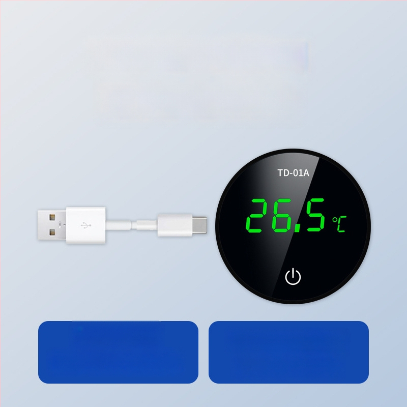 Vanjski LCD termometar za akvarij, visoko precizan elektronički termometar s funkcijom jednog gumba za konverziju