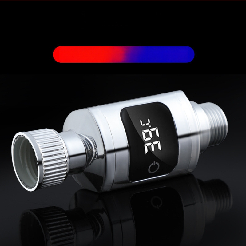 LED termometar za tuš s prikazom temperature vode, univerzalni pametni mjerač temperature za kupaonicu