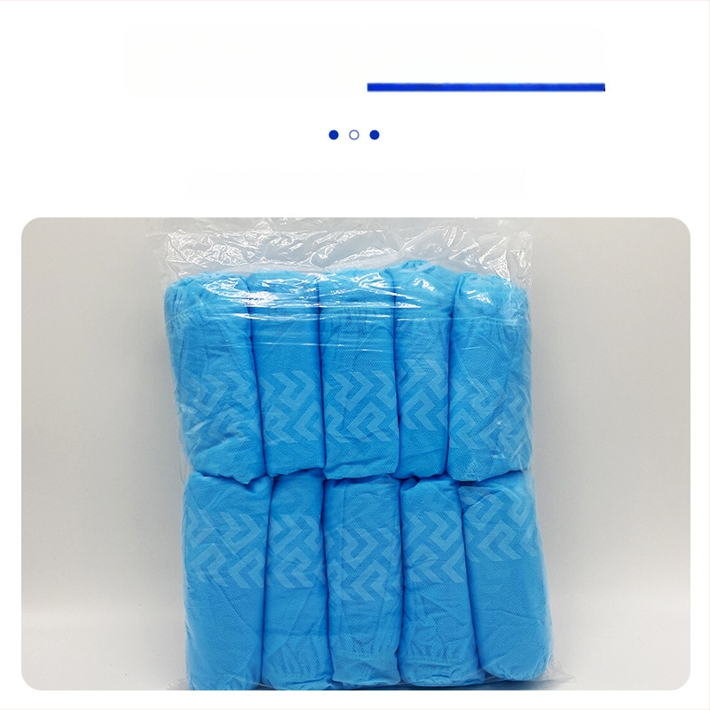 Jednokratne zaštitne navlake za cipele od netkanog materijala, deblje, prašini otporne, protivklizne, otporne na habanje, 17×40 cm