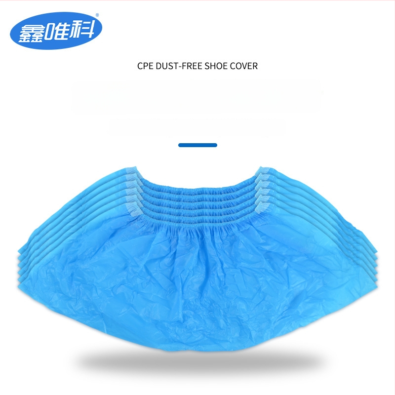 Jednokratne navlake za cipele, 100 kom, CPE plast, protuklizne, vodootporne, prozračne, otporne na habanje, zaštitne radne navlake za obuću