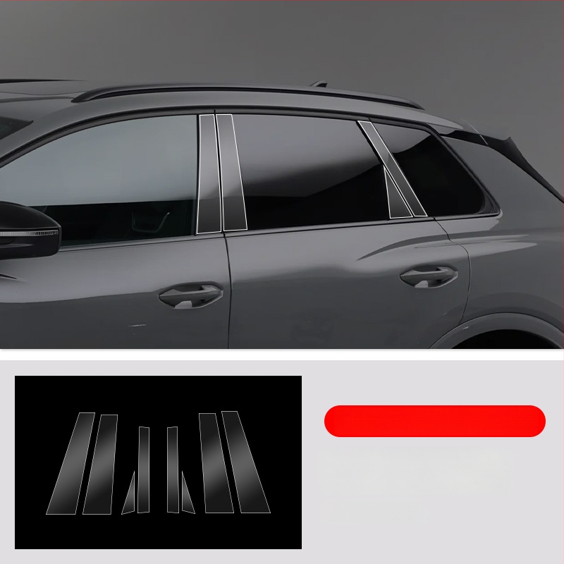 Film protector TPU transparent pentru colțurile ușilor față și spate și pentru pragurile laterale Audi Q4 e-tron