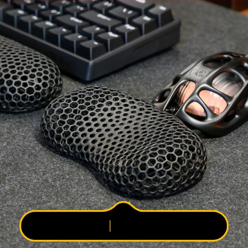 Ergonomska podložnica za zglob za tipkovnicu i miš, 3D ispis, U-oblikovani zakrivljeni dizajn