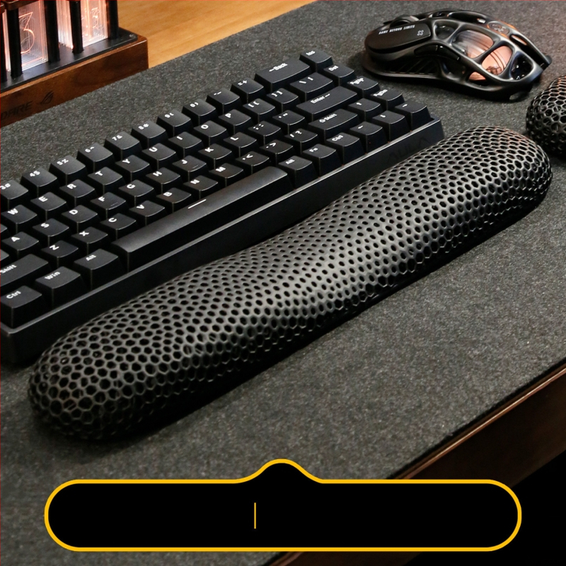 Ergonomska podložnica za zglob za tipkovnicu i miš, 3D ispis, U-oblikovani zakrivljeni dizajn