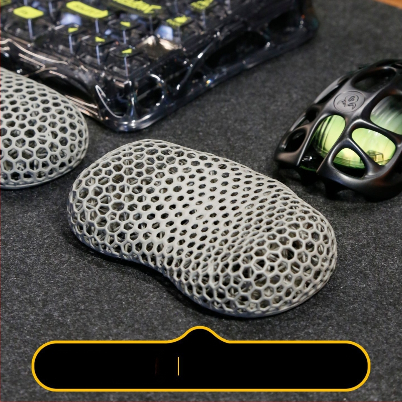 Ergonomska podložnica za zglob za tipkovnicu i miš, 3D ispis, U-oblikovani zakrivljeni dizajn