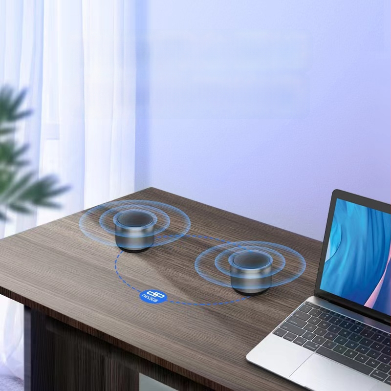 Bluetooth stolni mini zvučnik sa stereo zvukom, podrška za TWS