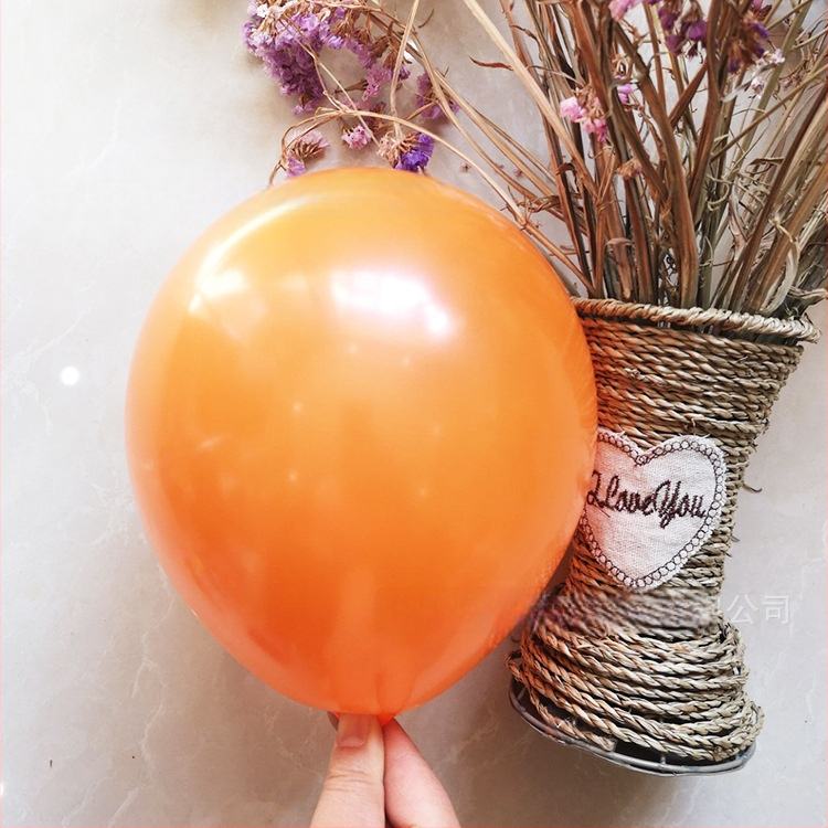 Perlasti latex balon 150 g, okrugli promjer 10 inča, dekor za vjenčanje – luk.