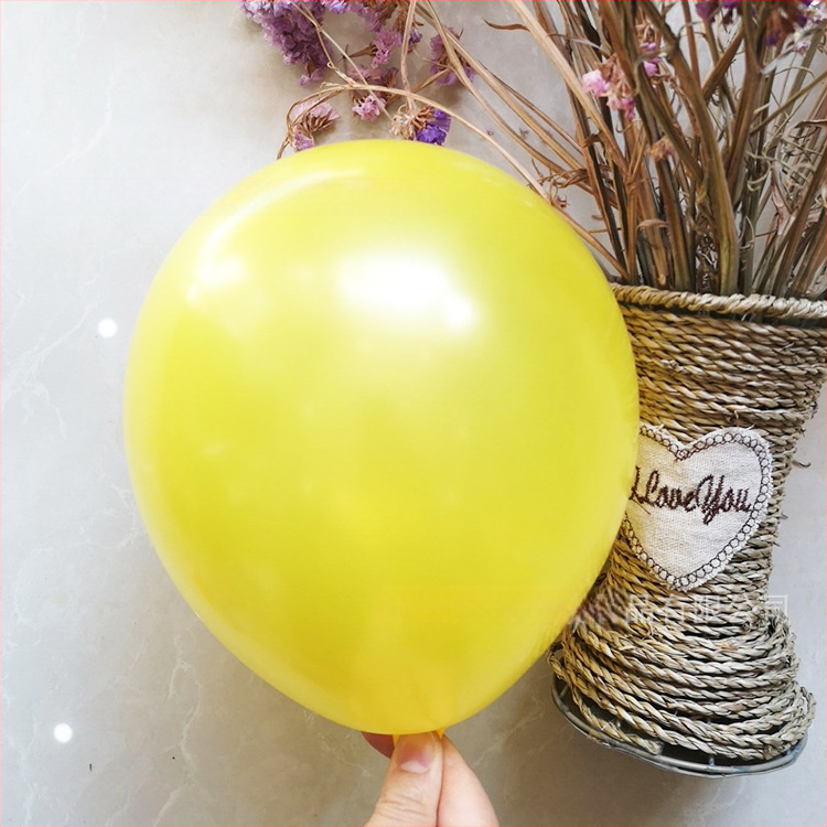 Perlasti latex balon 150 g, okrugli promjer 10 inča, dekor za vjenčanje – luk.