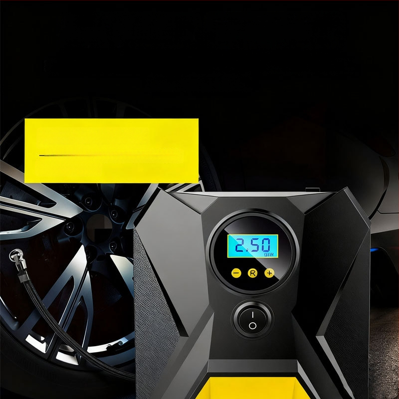 Prijenosni bežični kompresor za automobile s digitalnim prikazom, 12V, 120W, 3 m kabel, ABS