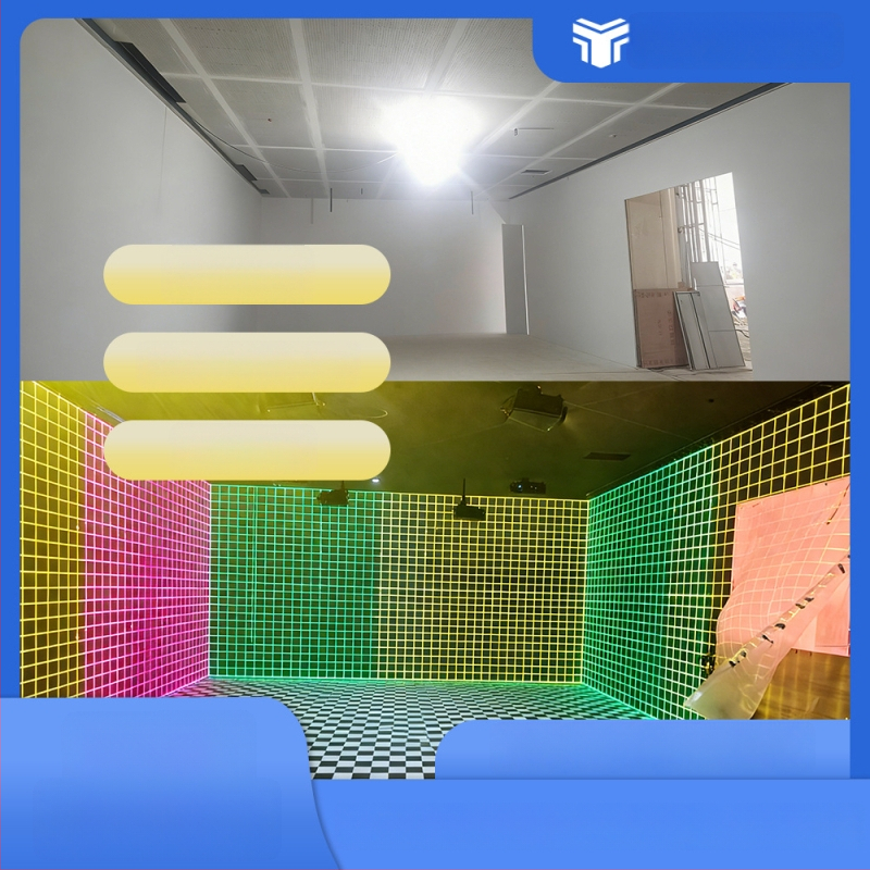 Holografski 3D projektor bez naočala za CAVE s preklopnim zaslonom, zakrivljenim zaslonom i sfernim zaslonom, interaktivna projekcija na zid i podza za izložbene dvorane i barove