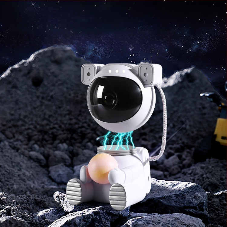 Astronaut sa zvjezdanim nebom – projektor za spavaću sobu, dekorativna LED noćna lampica