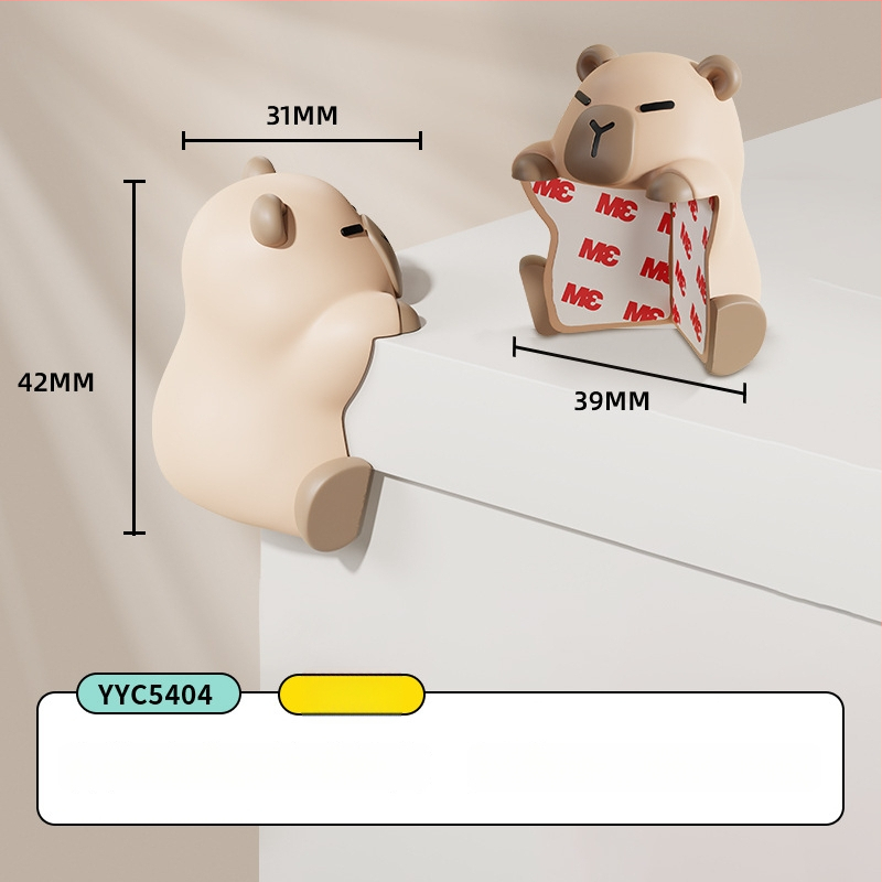 Capybara gyerekeknek készült sarkvédő asztalhoz, puha gumiból készült, otthoni használatra