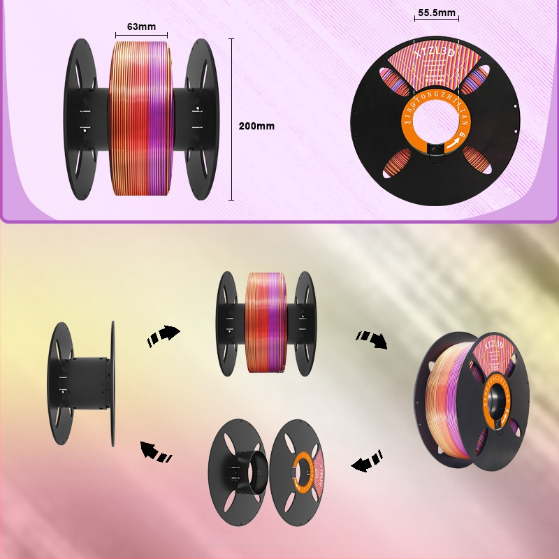 PETG 1.75 mm 3D nyomtató filament PLA-kompatibilis