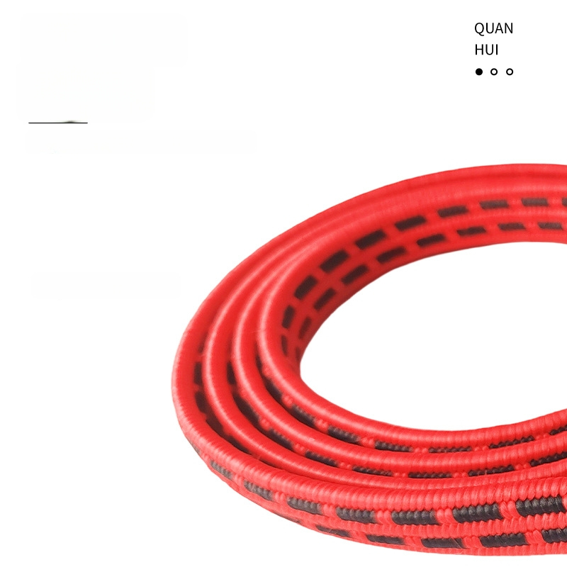 Quanhui 5-komadni plosnati latex elastični kaiševi za motocikl, 15 mm, s dvostrukim kukama