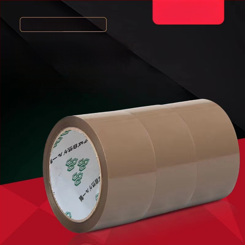 Tiha uredska traka za pakiranje, prozirna traka za brtvljenje s ljepilom na bazi vode, debljina 50 mm, širina 48 mm, duljina 100 m.