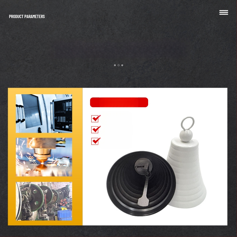 Božićni metalni zvon s otvorenim rogom, 70×100 mm, dekorativni metalni ukras, po narudžbi