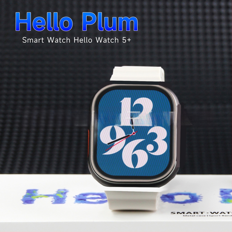Hello Watch 5+ Bluetooth pametni sat s praćenjem srčanog ritma i zasićenosti krvi kisikom