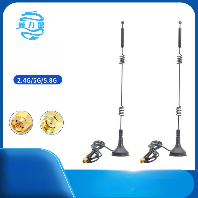 Wi‑Fi dvopojasna antena 2.4/5/5.8 GHz, vanjska visoko‑snaga omni usmjerenja, SMA konektor