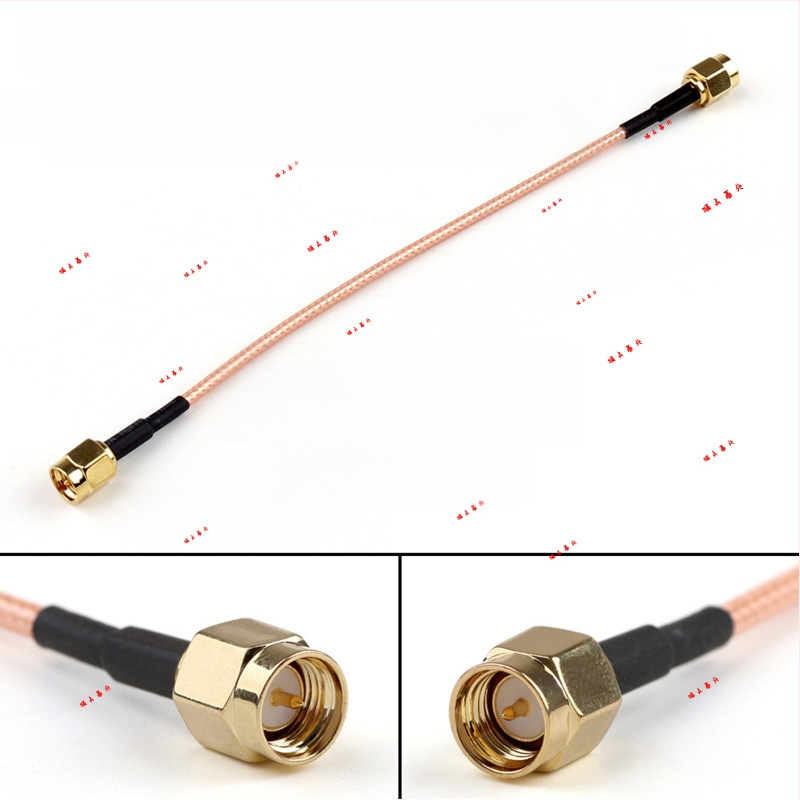 SMA-J muški na muški RF/GSM/GPRS/Wi-Fi/Bluetooth produžna antena s RG316 koaksijalnim kabelom