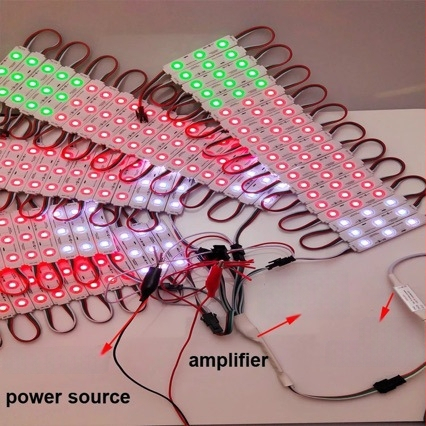 Phantom Color mini erősítő LED-szalagokhoz – Szinkronizált futófény effektus