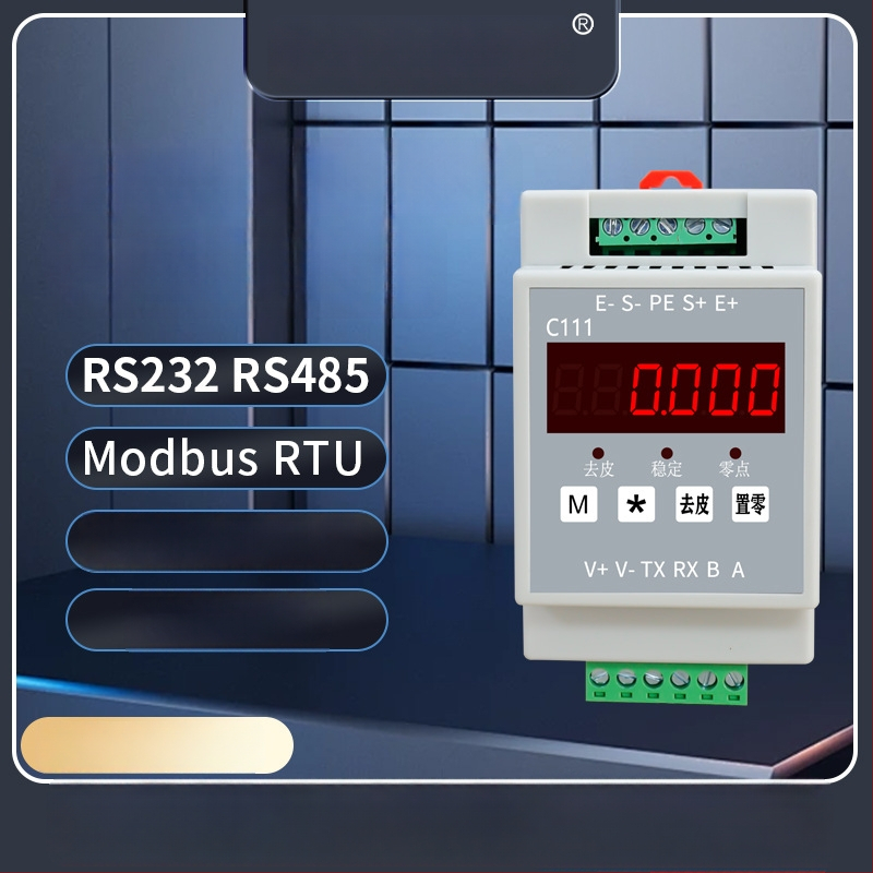 Navic Visoko precizan mjerni transmitter za vaganje s RS-485 sučeljem, Modbus komunikacijom i RS-232 pojačivačem signala vaganja