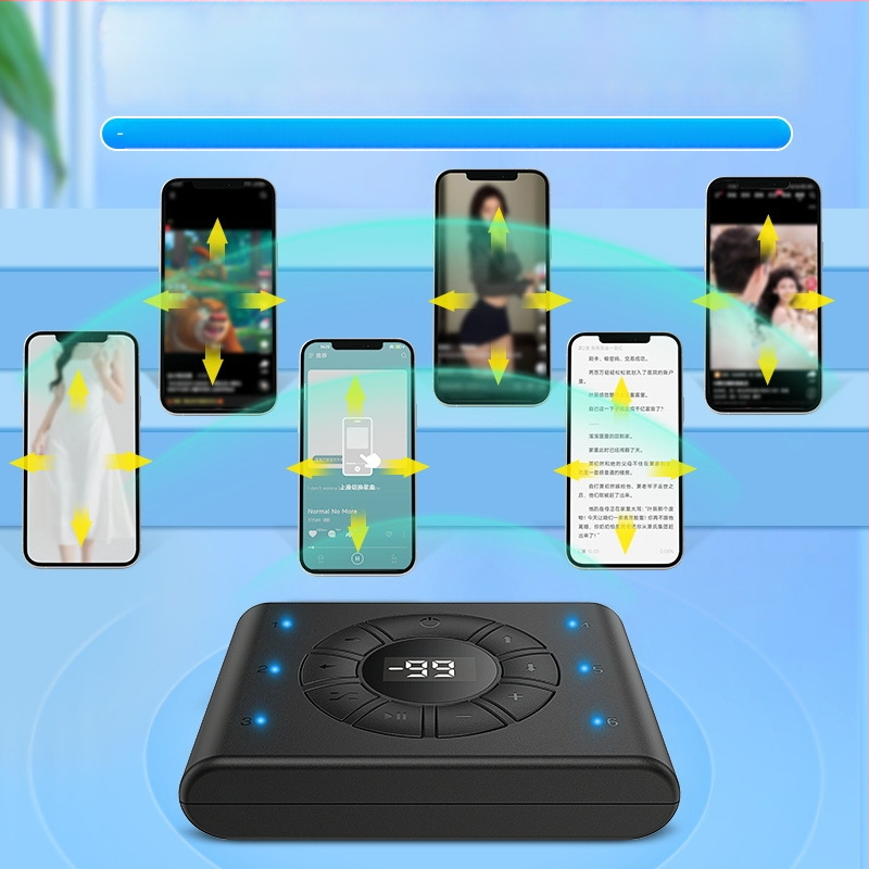Slider Pametan automatski uređaj za pomicanje zaslona za mobitele, Bluetooth 4.0, ABS, 65 g
