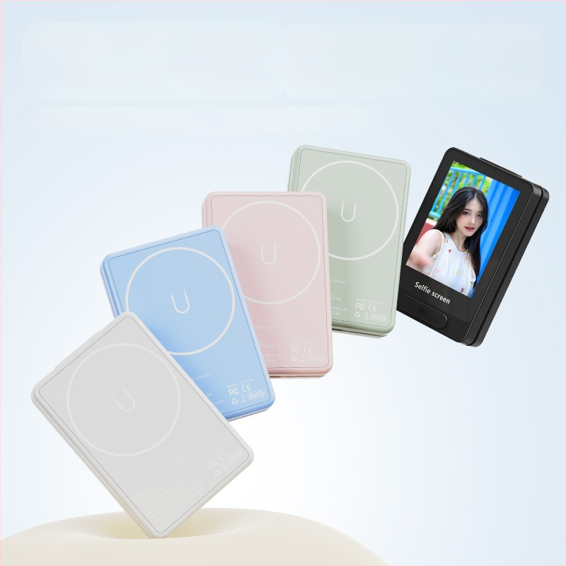 Mobiltelefonhoz készült vezeték nélküli Selfie-képernyő-tükröző eszköz — mágneses tartó, Bluetooth 4.0, Anyag: ABS + szilikon-gél + mágnes, Modell: A1.a2 a3.a4