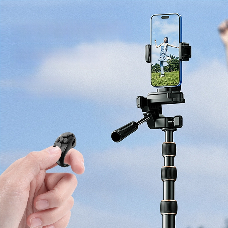 Ly-09 Bluetooth távvezérlő rövid videókhoz, ABS anyag, Bluetooth 5.3, Súly 10