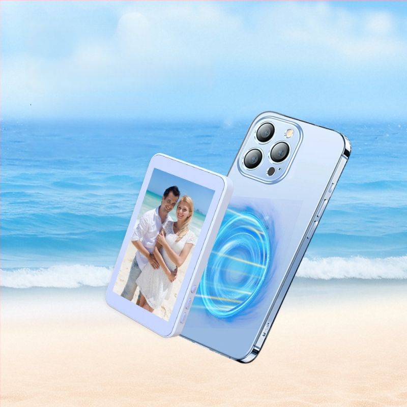 Mobiltelefonos selfie-projektor, vezeték nélküli hanggal és nagy felbontású kijelzővel (Modell: Második generáció; Bluetooth 4.0; Anyag: Műanyag; Súly: 156 g)