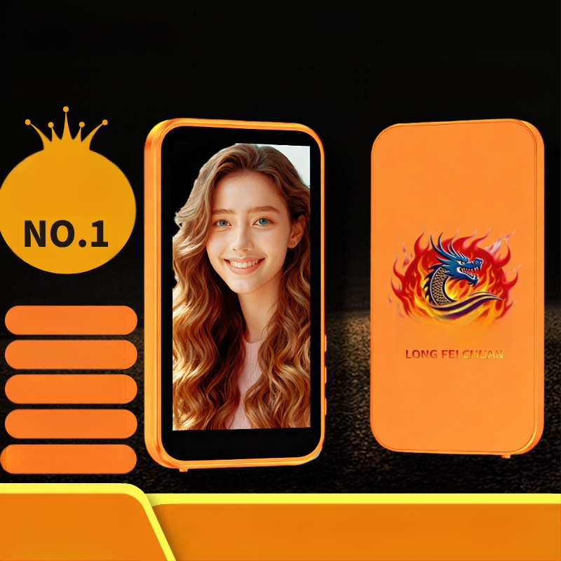 Vezeték nélküli hátul magnetikus selfie kijelző telefonhoz távirányítóval, hangos zoom vetítés kijelző — Modell Beauty 7, Bluetooth 4.0, Műanyag, 100 g