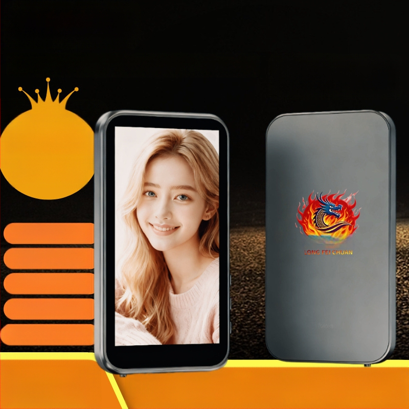 Vezeték nélküli hátul magnetikus selfie kijelző telefonhoz távirányítóval, hangos zoom vetítés kijelző — Modell Beauty 7, Bluetooth 4.0, Műanyag, 100 g