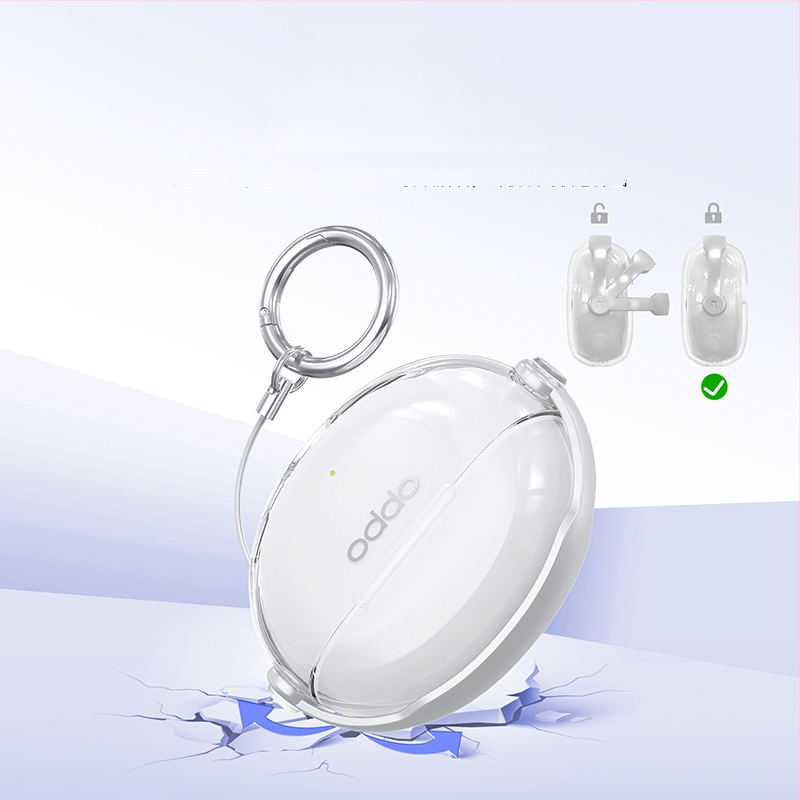 Prozirna Bluetooth zaštitna futrola za Oppo Enco X3 i Enco Air4 Pro slušalice