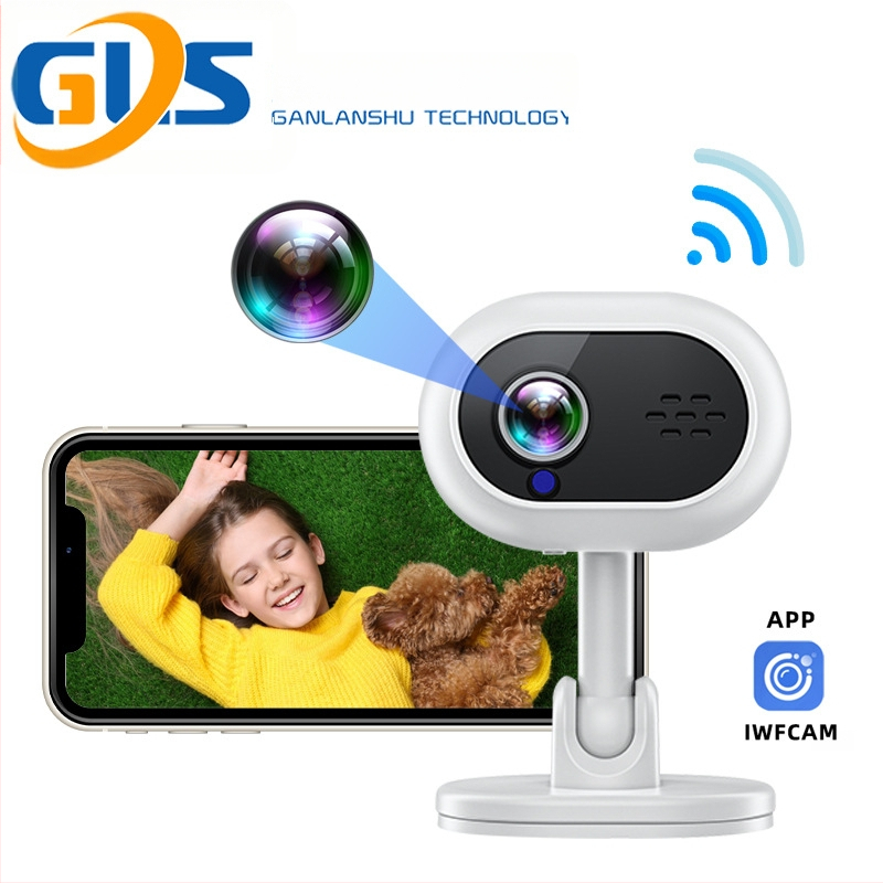 Cameră wireless de interior, 1080P HD, WiFi, 32GB memorie încorporată, detecție de alarmă și notificări, model A4
