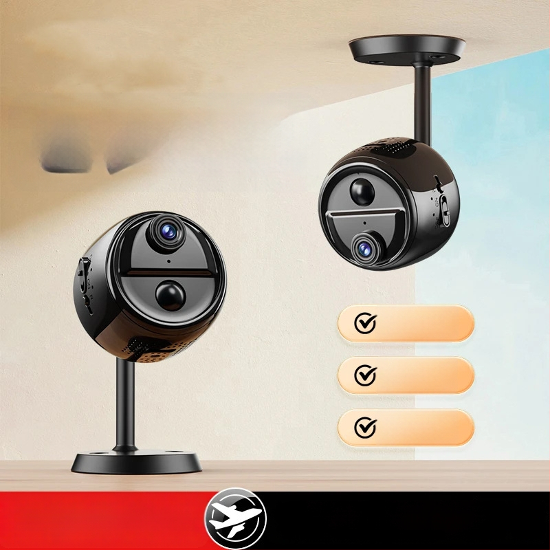 Cameră IP wireless A6, obiectiv unghi larg, 1080p, fără memorie internă, rază 10-30 m