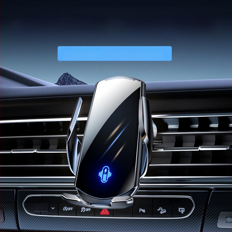 Električni držač telefona za automobil s pričvršćivanjem na otvor za ventilaciju, za navigaciju, prilagodljiv unutarnji dodatak