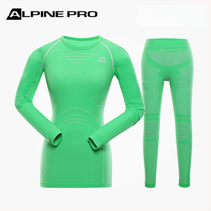 Alpini unisex set termo donje rublje za skijanje na otvorenom, brzo sušenje, kompresijski kroj
